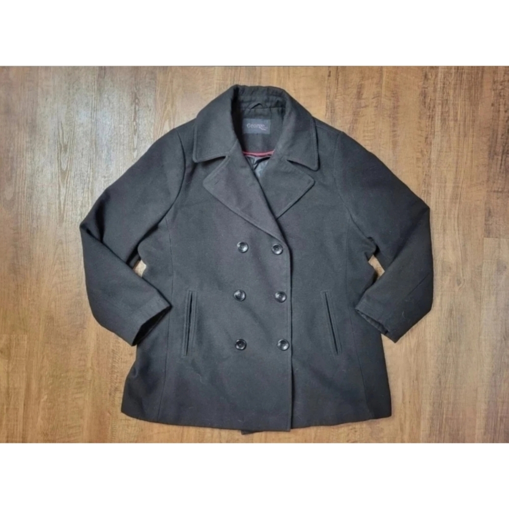 George felt pea coat